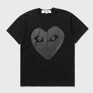 COMME DES GARÇONS PLAYLOGO PRINT KNIT TEE